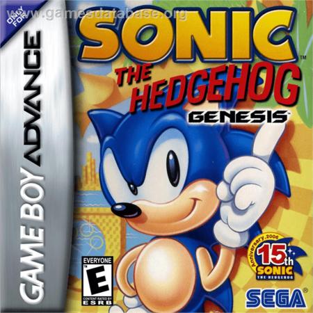 Cover Sonic The Hedgehog - Genesis for Game Boy Advance